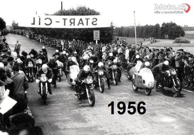 Závody motocyklů 1956