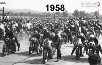 Závody motocyklů 1958